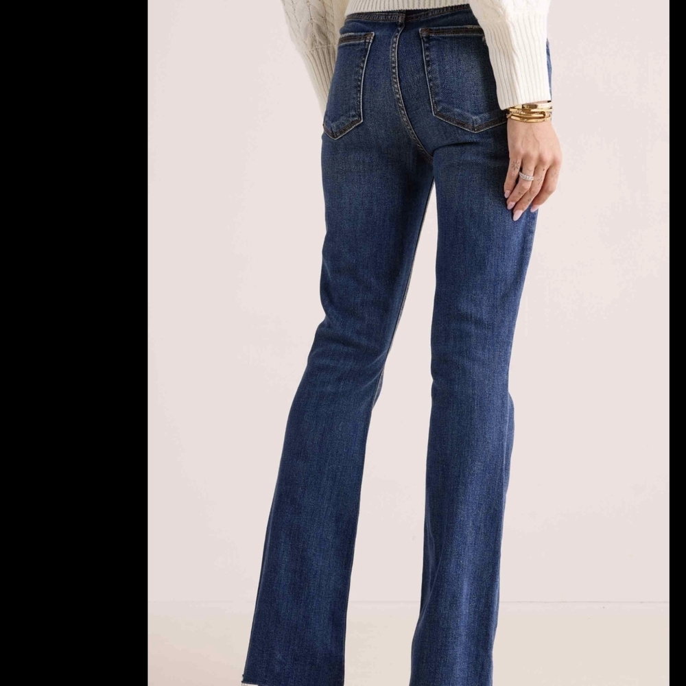 Kut from the Kloth Dark Blue Flare Jeans